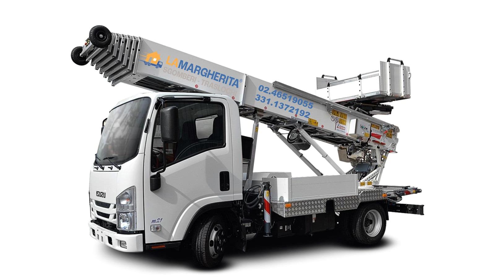 autoscala per traslochi e sgomberi a Milano